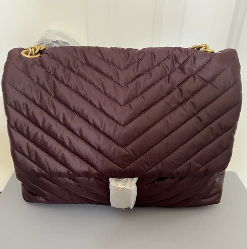 Nwt edie nylon jumbo - nylon, flap