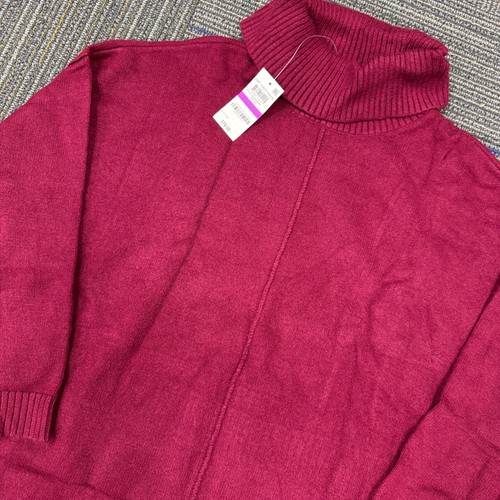 Malbec knit drp - malbec, turtleneck